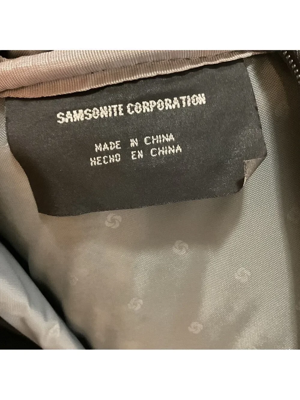 Samsonite Black Briefcase Laptop Bag Carry On Travel Case